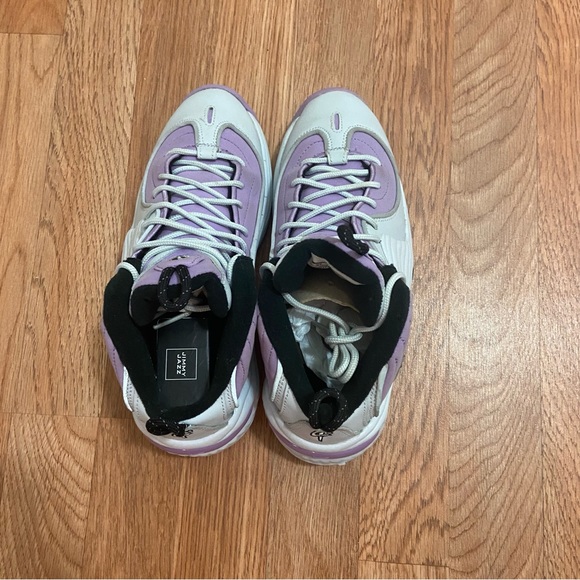 Nike Air Penny II 2 sneakers in Pure Platinum/Black-Urban Lilac - Picture 4 of 6